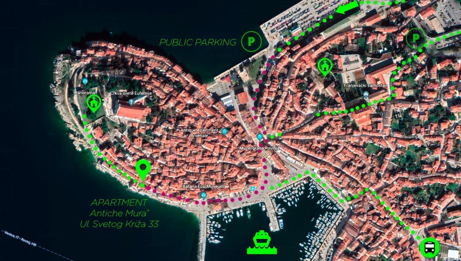 Antiche Mura Rovinj Zewnętrze zdjęcie